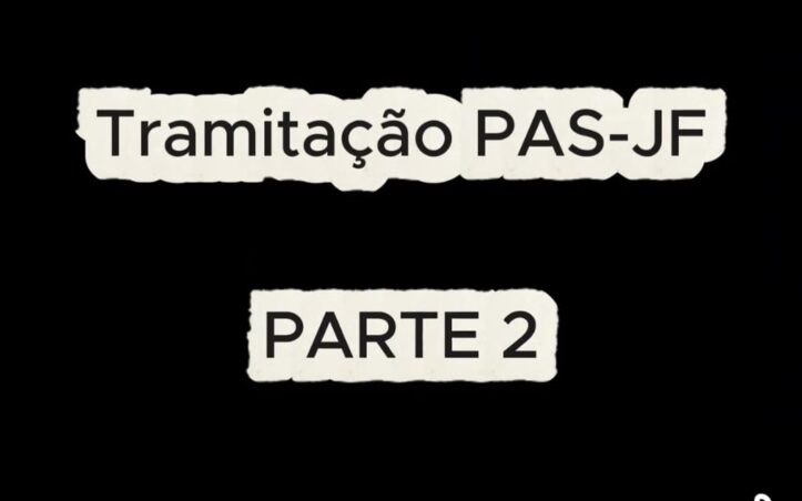 Tramitação do PAS parte