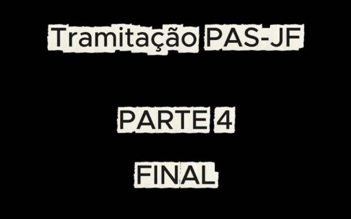 Tramitação do PAS parte